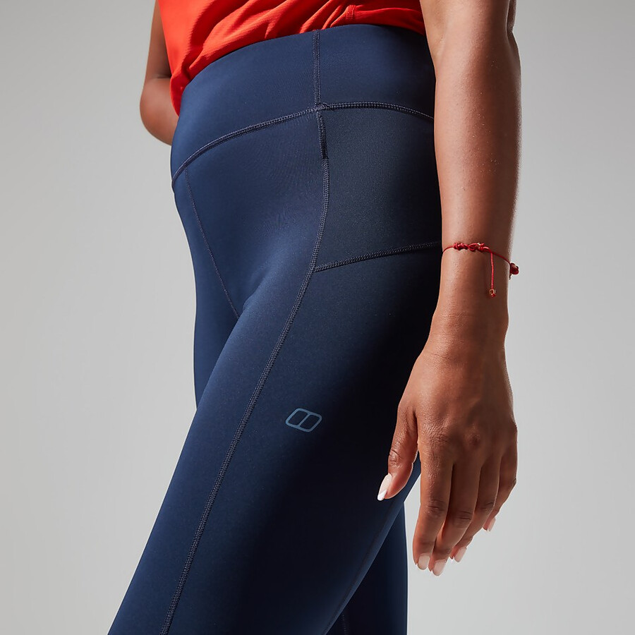 la mujer lelyur trekking medias - azul oscuronegro berghaus