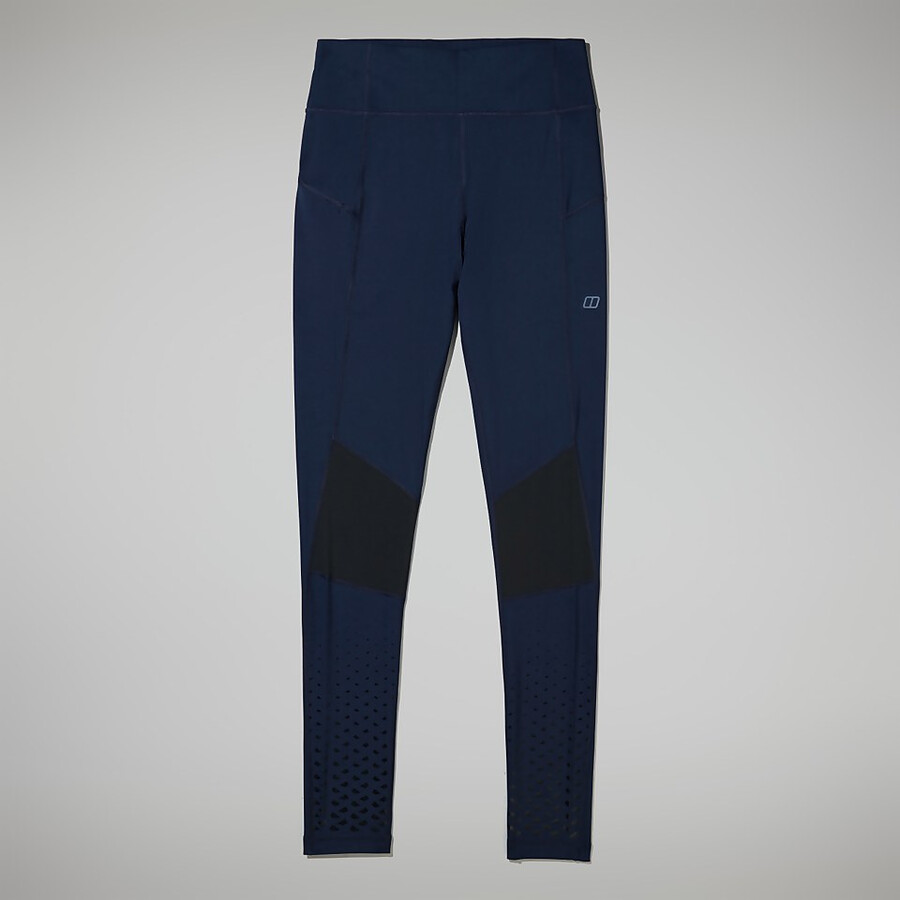 la mujer lelyur trekking medias - azul oscuronegro berghaus