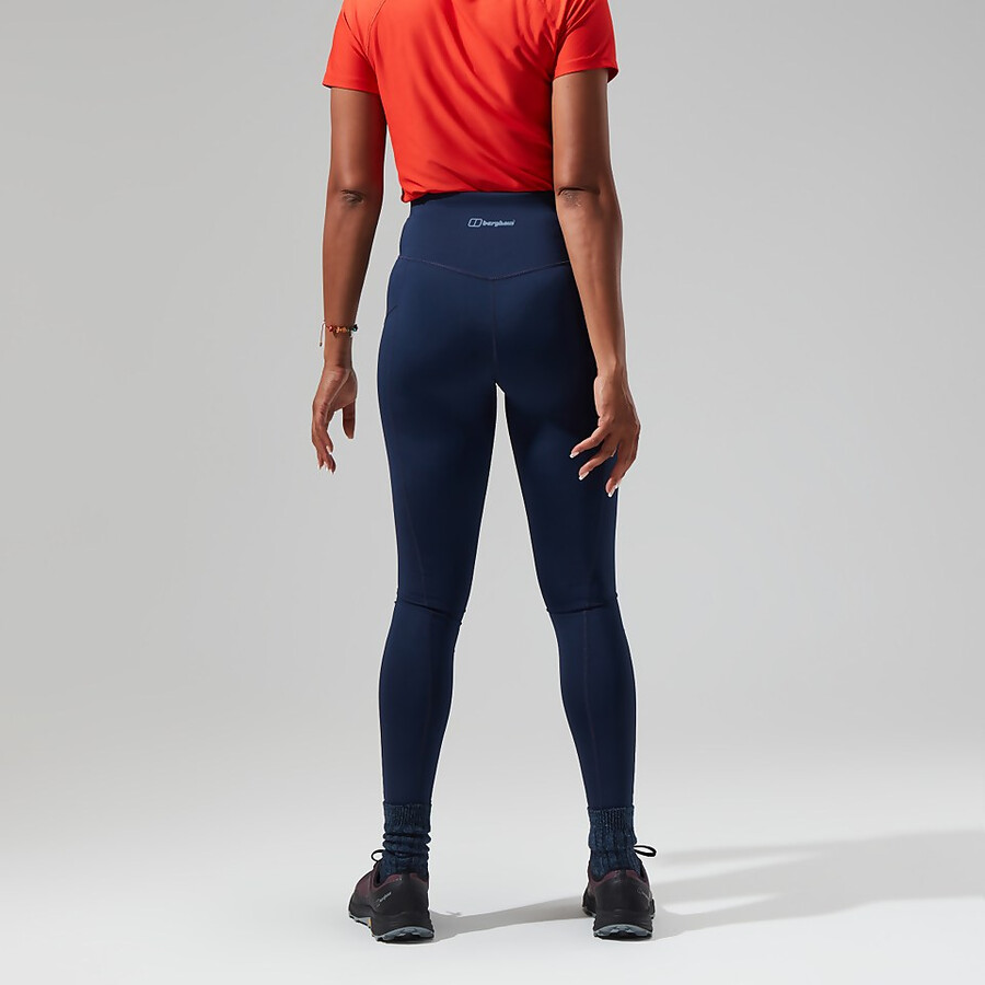 la mujer lelyur trekking medias - azul oscuronegro berghaus