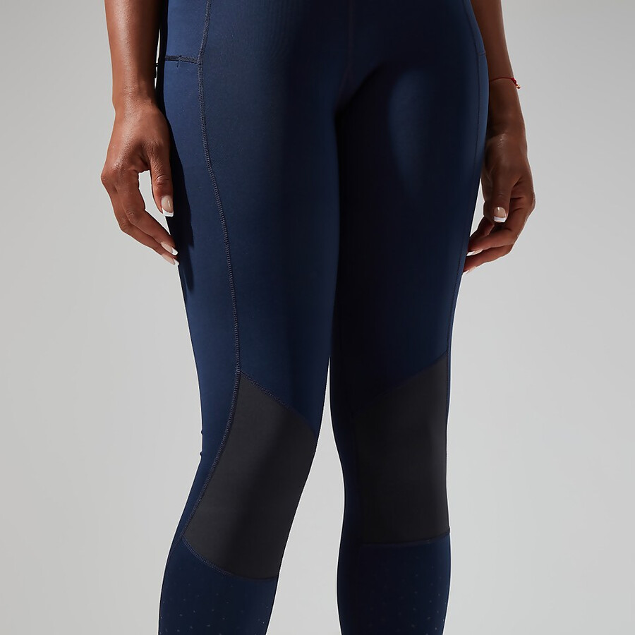 la mujer lelyur trekking medias - azul oscuronegro berghaus