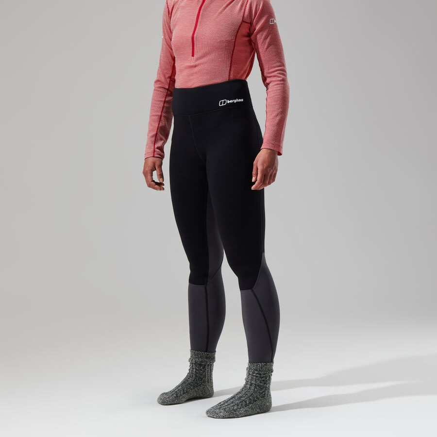 las mujeres del mtn buscador de san legging negrogris berghaus