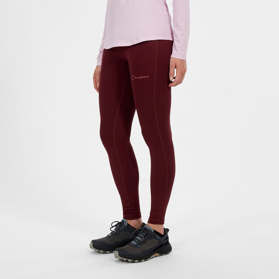 las mujeres del núcleo legging - rojo berghaus