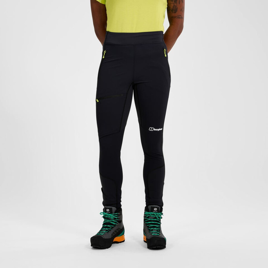 las mujeres del mtn guía alpino legging negro berghaus