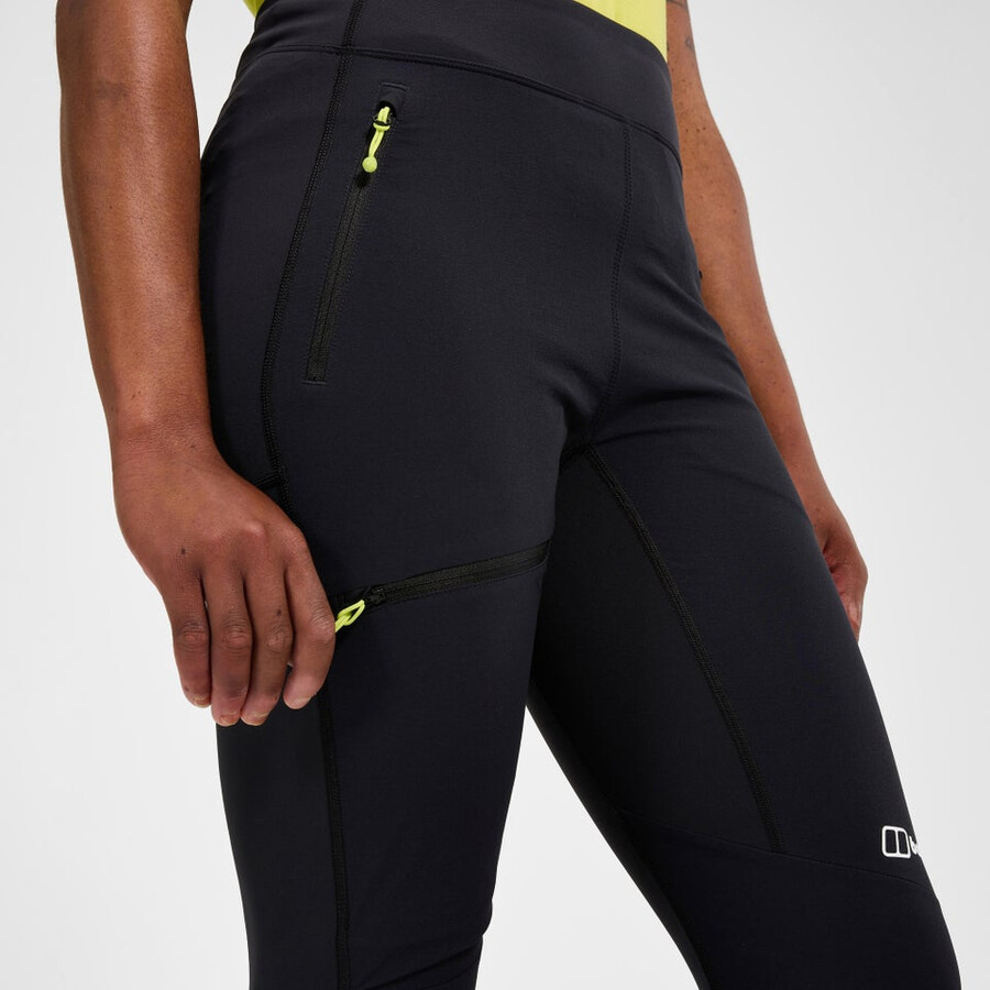 las mujeres del mtn guía alpino legging negro berghaus