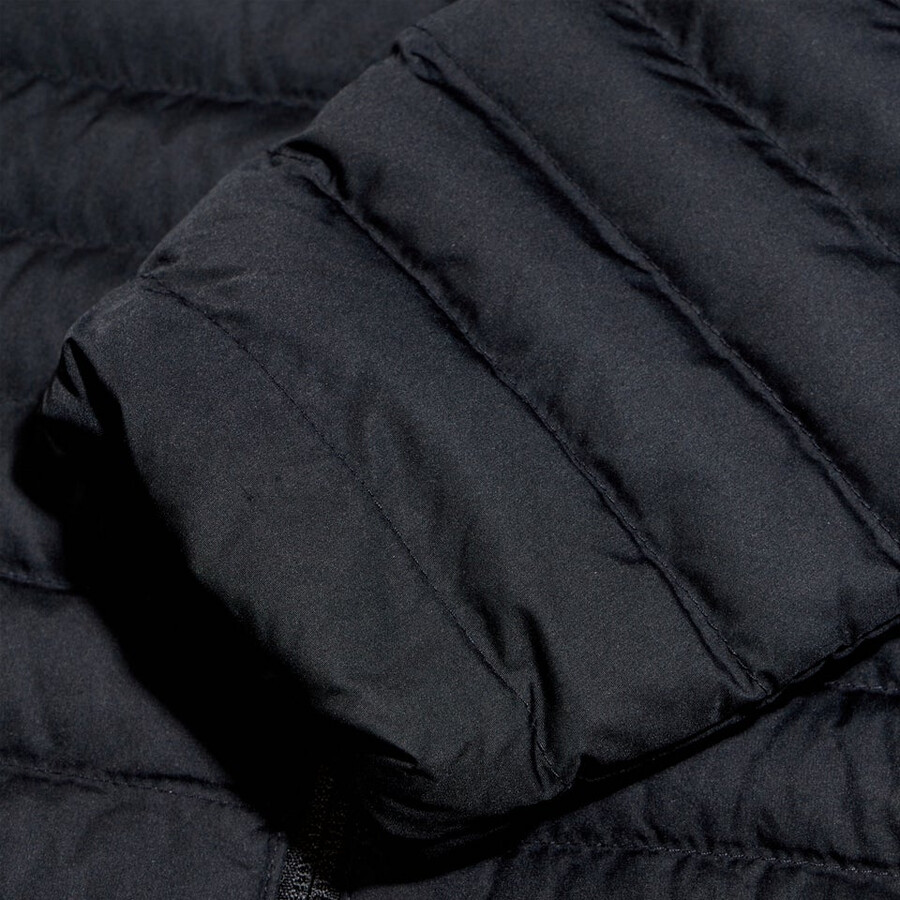 la mujer nula micro chaqueta larga - negro berghaus