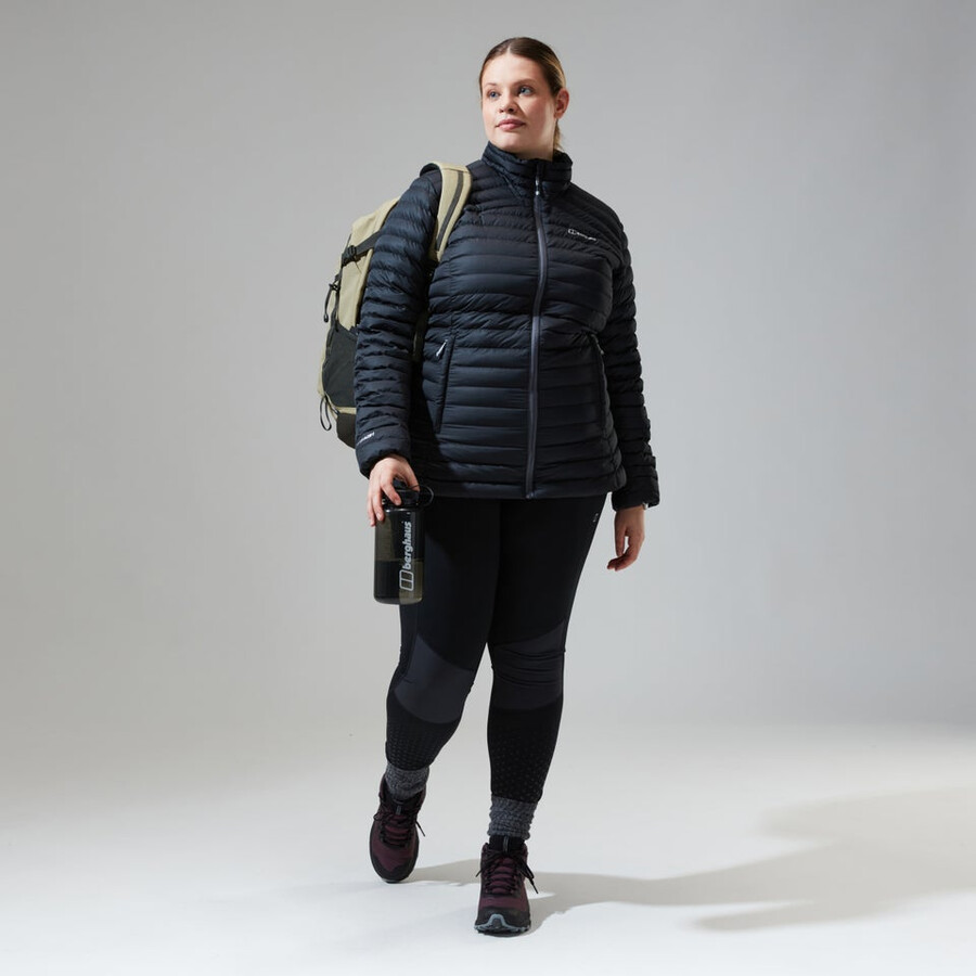 la mujer nula nh chaqueta - negro berghaus
