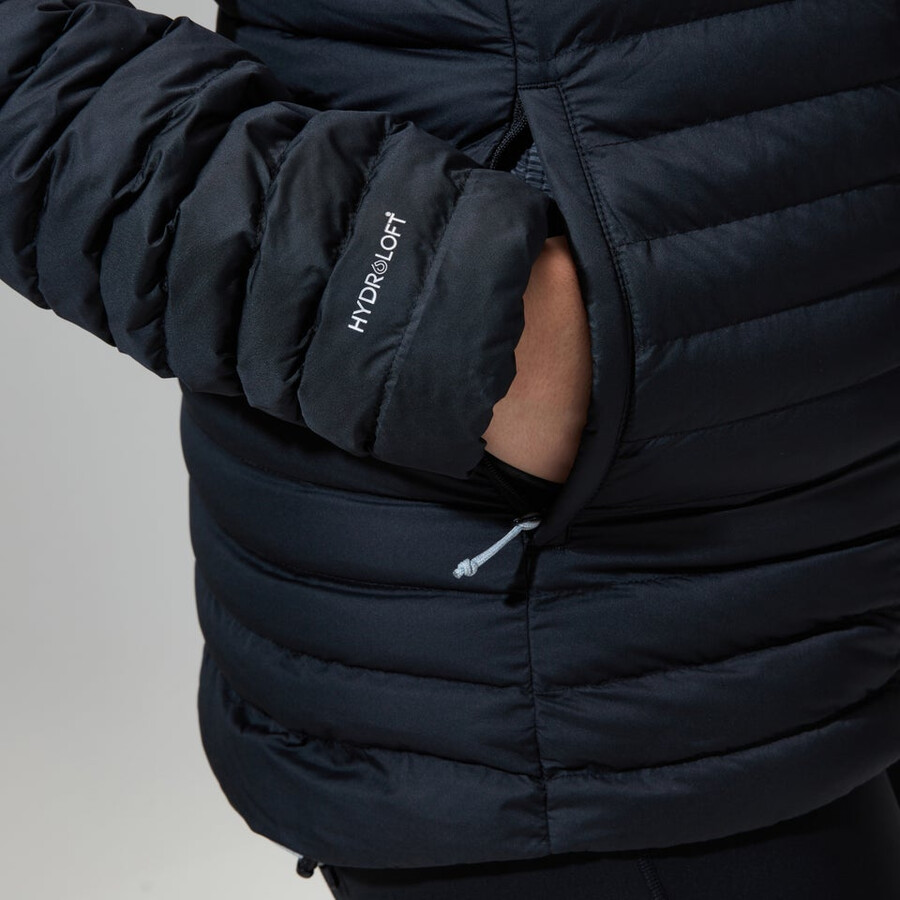 la mujer nula nh chaqueta - negro berghaus