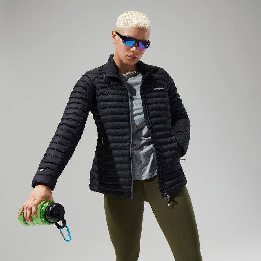 la mujer nula nh chaqueta - negro berghaus
