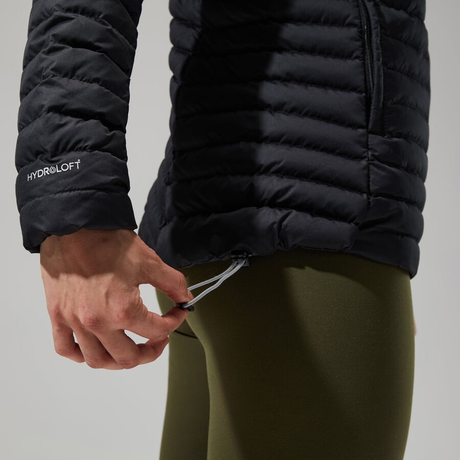 la mujer nula nh chaqueta - negro berghaus