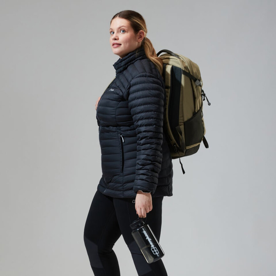 la mujer nula nh chaqueta - negro berghaus