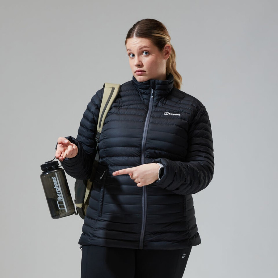la mujer nula nh chaqueta - negro berghaus