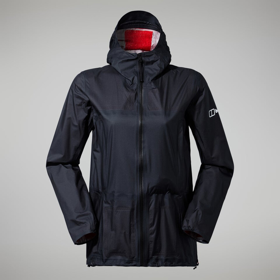 las mujeres del mtn guía de hyper alfa chaqueta - negro berghaus