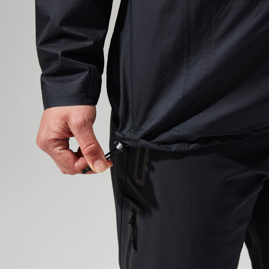 las mujeres del mtn guía de hyper alfa chaqueta - negro berghaus