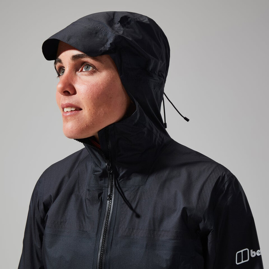 las mujeres del mtn guía de hyper alfa chaqueta - negro berghaus