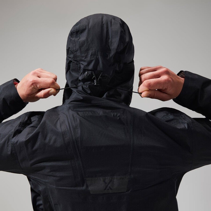 las mujeres del mtn guía de hyper alfa chaqueta - negro berghaus