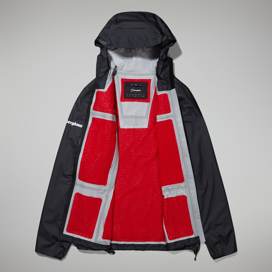 las mujeres del mtn guía de hyper alfa chaqueta - negro berghaus