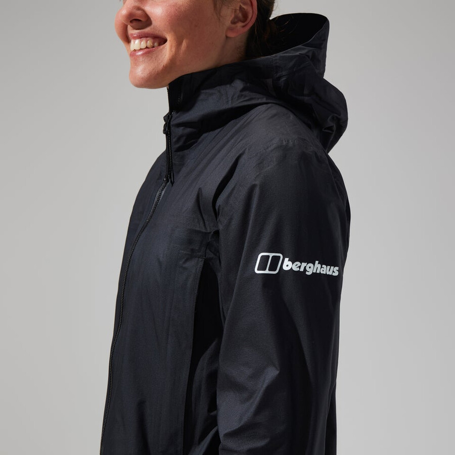 las mujeres del mtn guía de hyper alfa chaqueta - negro berghaus
