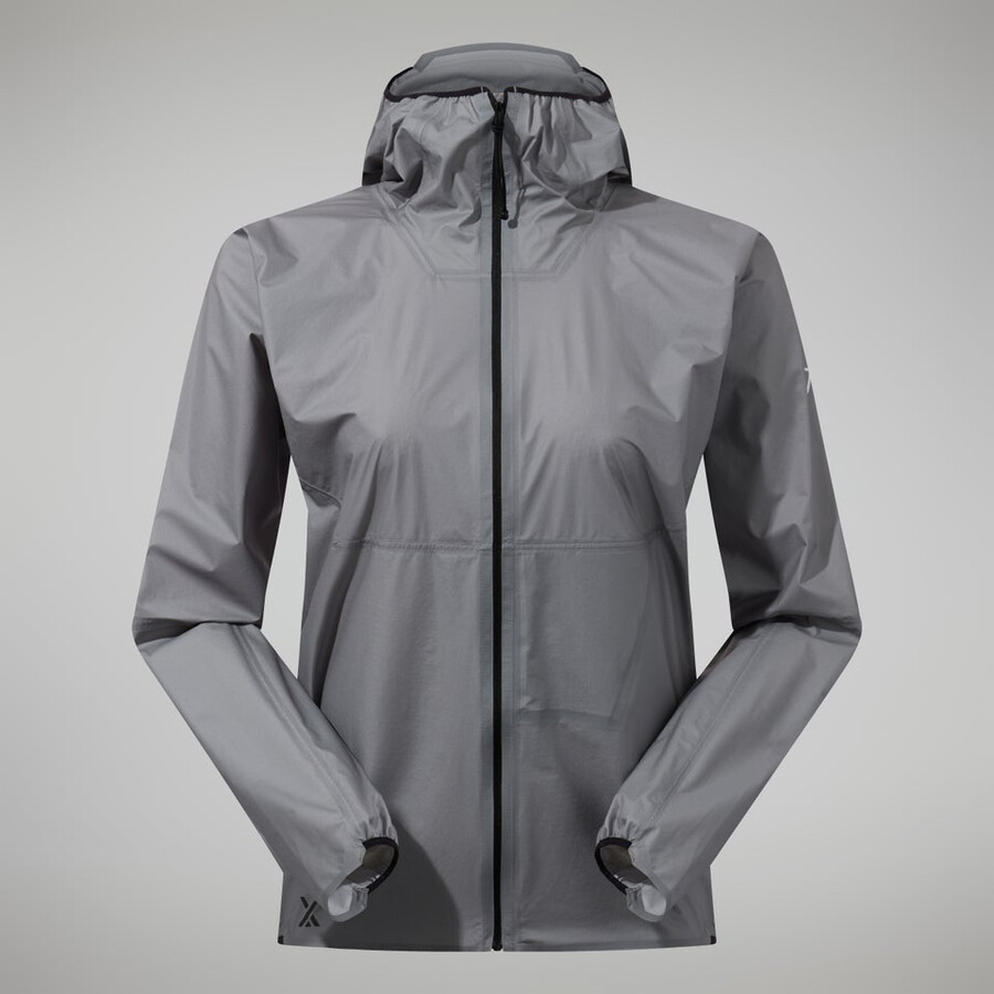 las mujeres del mtn guía de hyper lt chaqueta gris berghaus