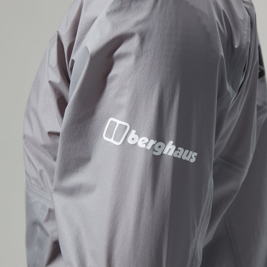 las mujeres del mtn guía de hyper lt chaqueta gris berghaus