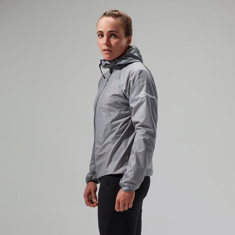 las mujeres del mtn guía de hyper lt chaqueta gris berghaus