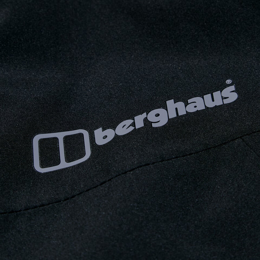las mujeres del diluvio pro 3.0 chaqueta impermeable - negro berghaus