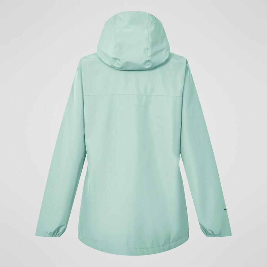 las mujeres del diluvio pro 3.0 impermeable chaqueta - verde berghaus