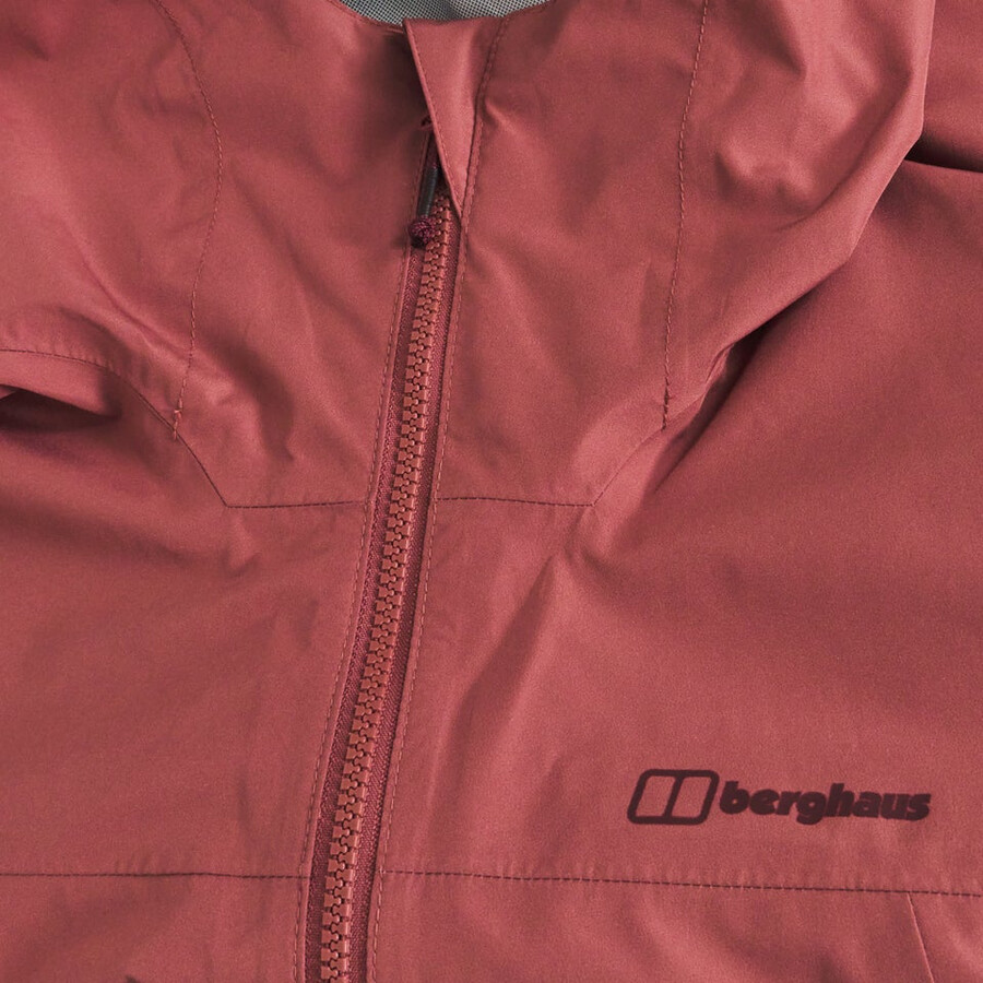 las mujeres del diluvio pro 3.0 chaqueta impermeable - rojo berghaus