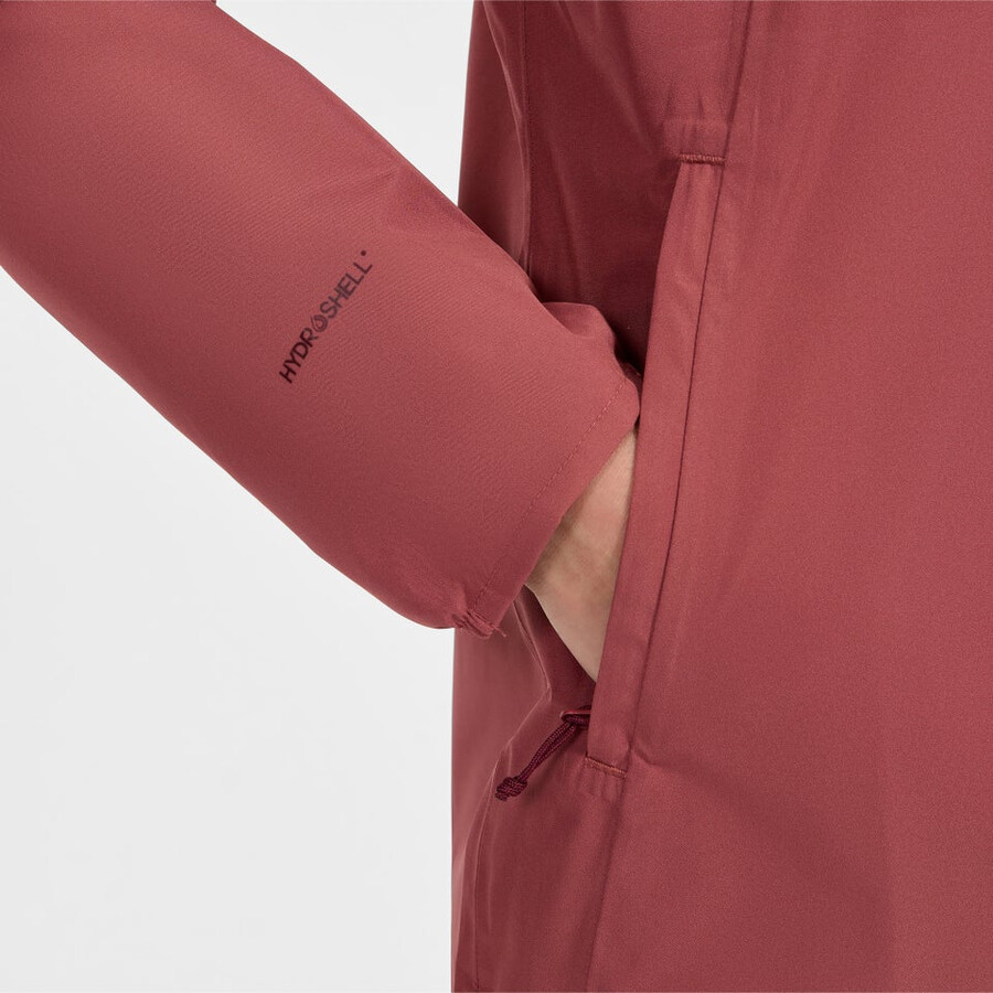 las mujeres del diluvio pro 3.0 chaqueta impermeable - rojo berghaus