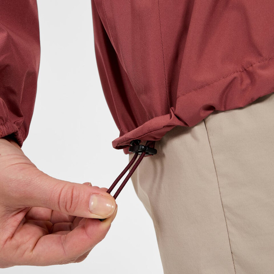 las mujeres del diluvio pro 3.0 chaqueta impermeable - rojo berghaus
