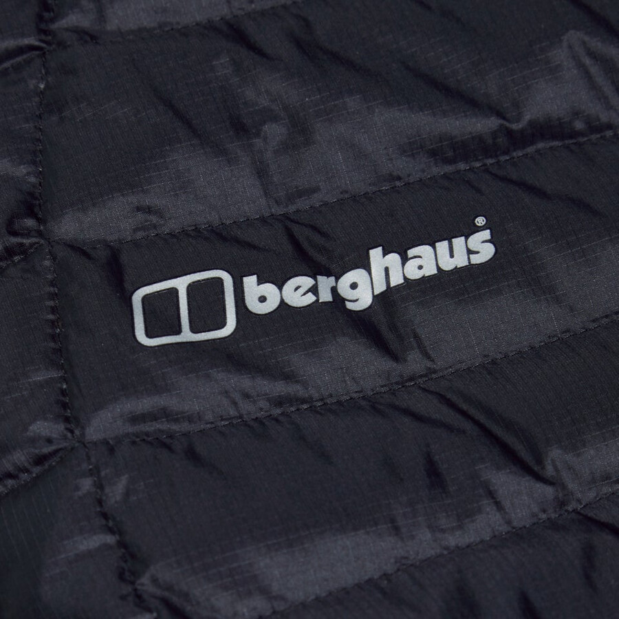la mujer de tefra 2.0 con capucha chaqueta de aislamiento negro berghaus