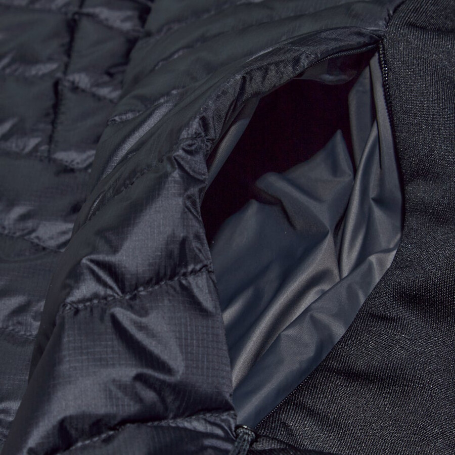 la mujer de tefra 2.0 con capucha chaqueta de aislamiento negro berghaus