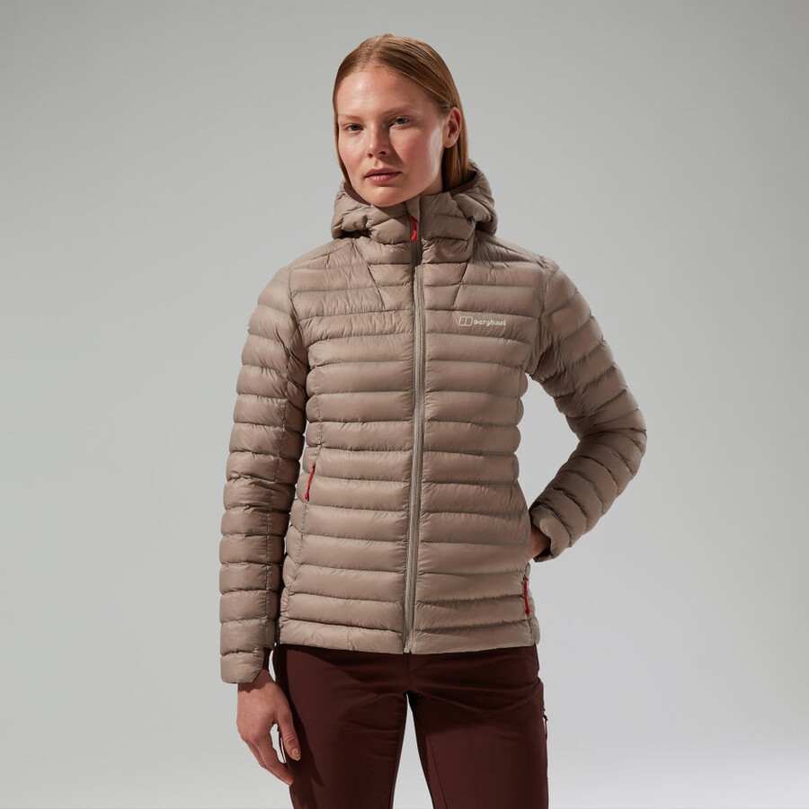 la mujer trail-nómada sintético chaqueta de aislamiento - marrón berghaus