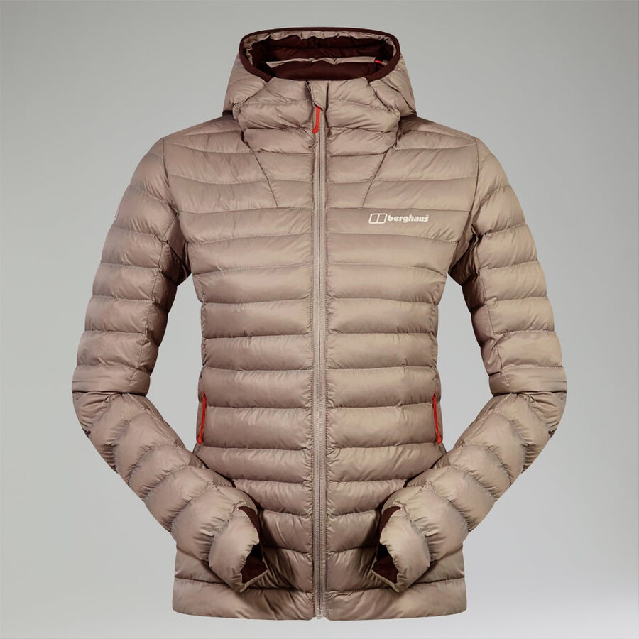 la mujer trail-nómada sintético chaqueta de aislamiento - marrón berghaus