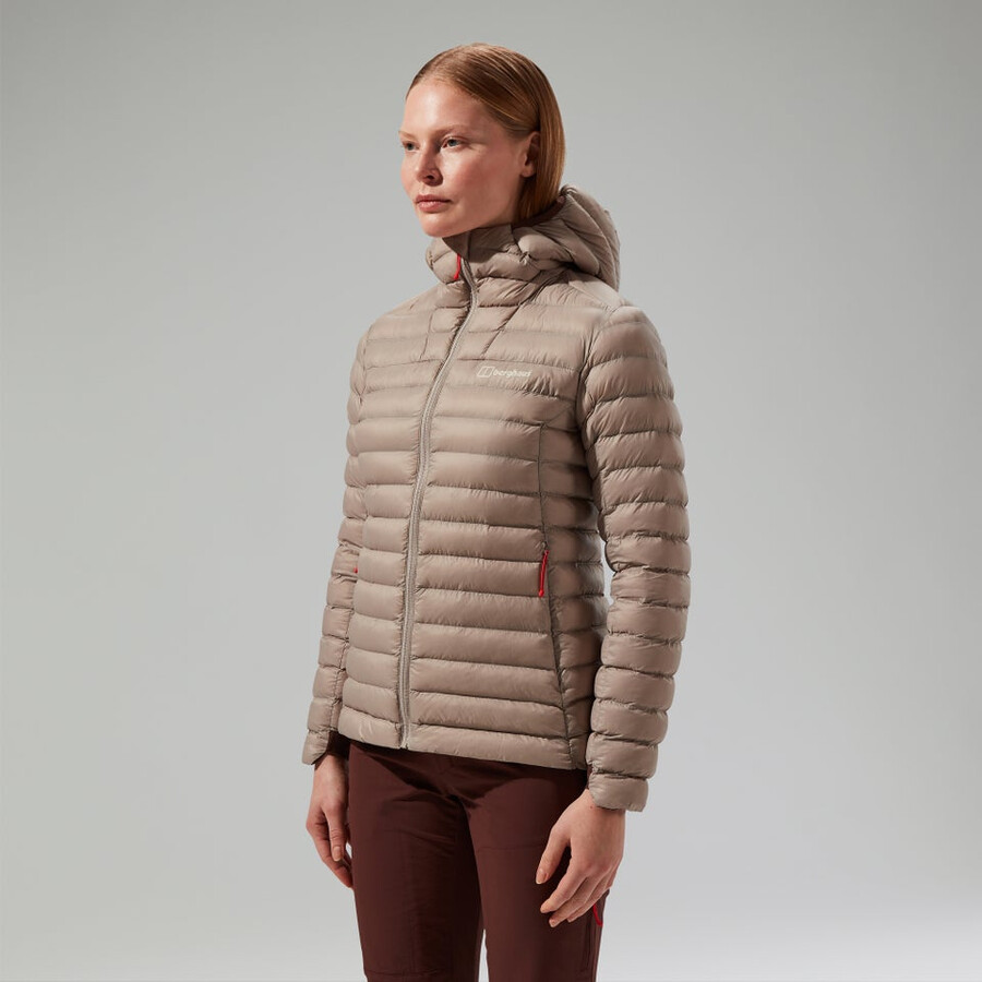 la mujer trail-nómada sintético chaqueta de aislamiento - marrón berghaus