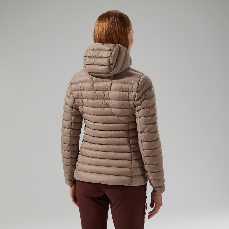 la mujer trail-nómada sintético chaqueta de aislamiento - marrón berghaus