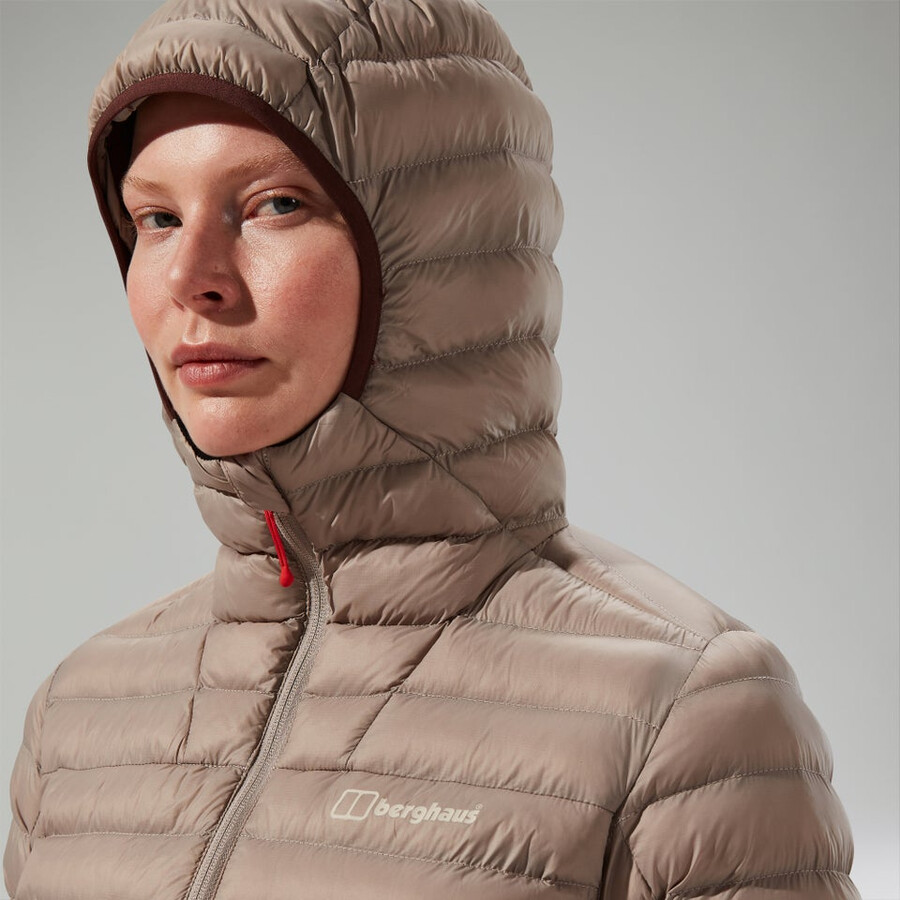 la mujer trail-nómada sintético chaqueta de aislamiento - marrón berghaus