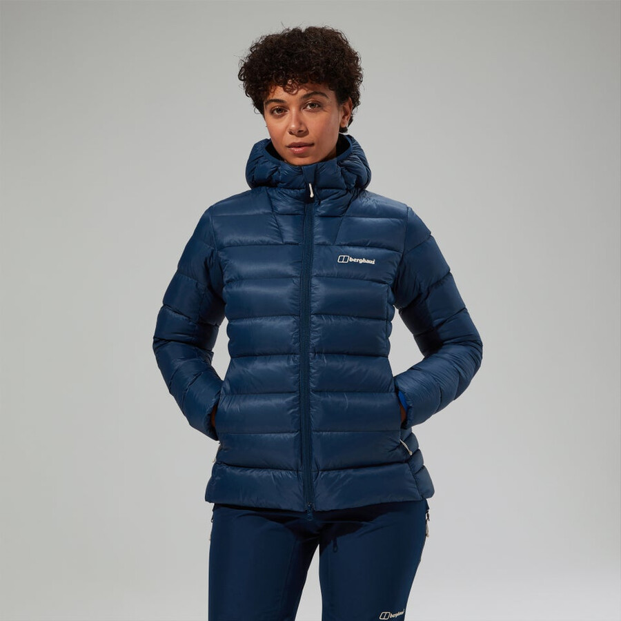 cumbre de mujeres nómadas abajo chaqueta de aislamiento - azul berghaus