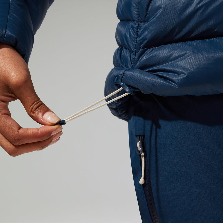 cumbre de mujeres nómadas abajo chaqueta de aislamiento - azul berghaus