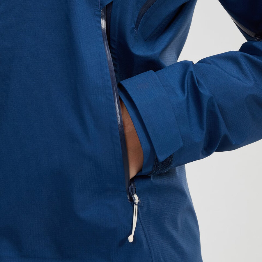 cumbre de mujeres buscador de la chaqueta de gore-tex - azul berghaus