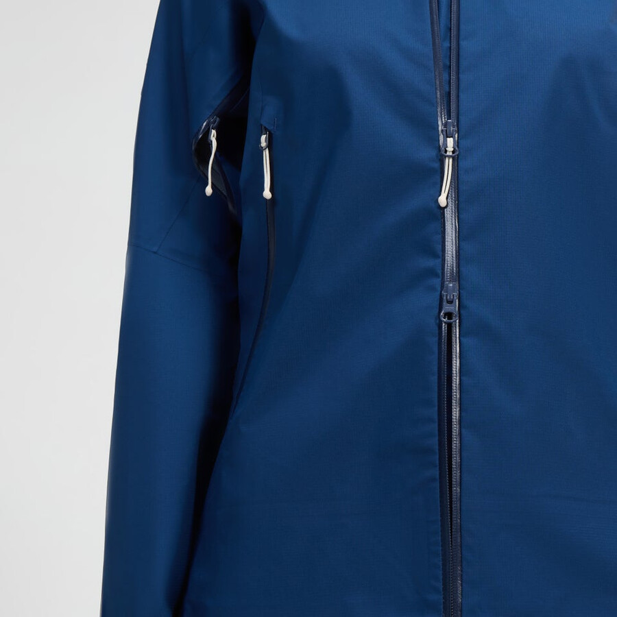 cumbre de mujeres buscador de la chaqueta de gore-tex - azul berghaus