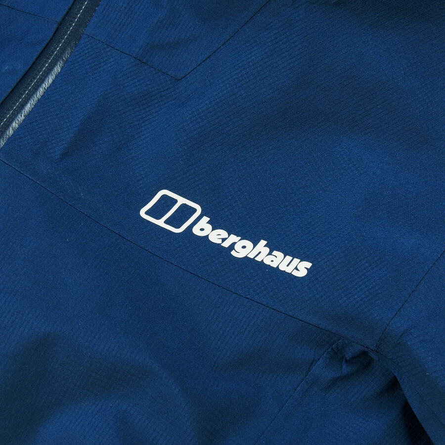 cumbre de mujeres buscador de la chaqueta de gore-tex - azul berghaus