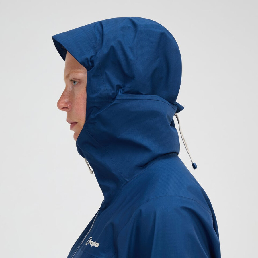 cumbre de mujeres buscador de la chaqueta de gore-tex - azul berghaus