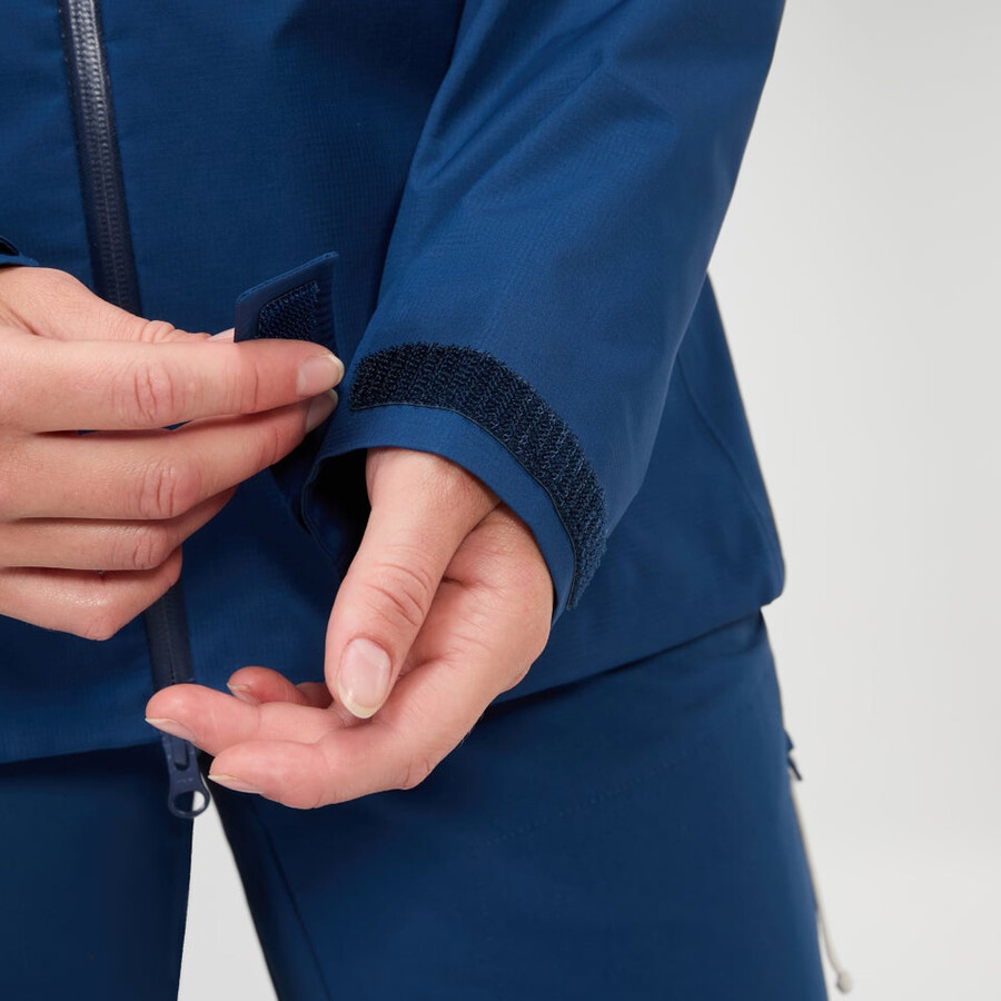 cumbre de mujeres buscador de la chaqueta de gore-tex - azul berghaus