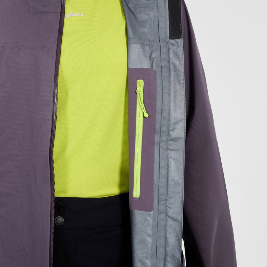 cumbre de mujeres buscador de la chaqueta de gore-tex - púrpura berghaus