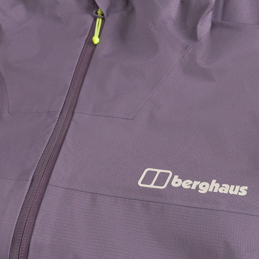 cumbre de mujeres buscador de la chaqueta de gore-tex - púrpura berghaus