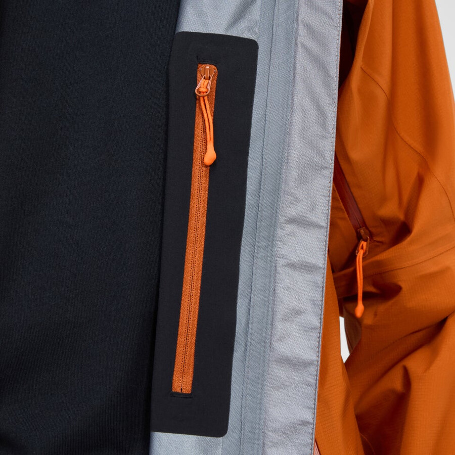 cumbre de mujeres buscador de la chaqueta de gore-tex - naranja berghaus