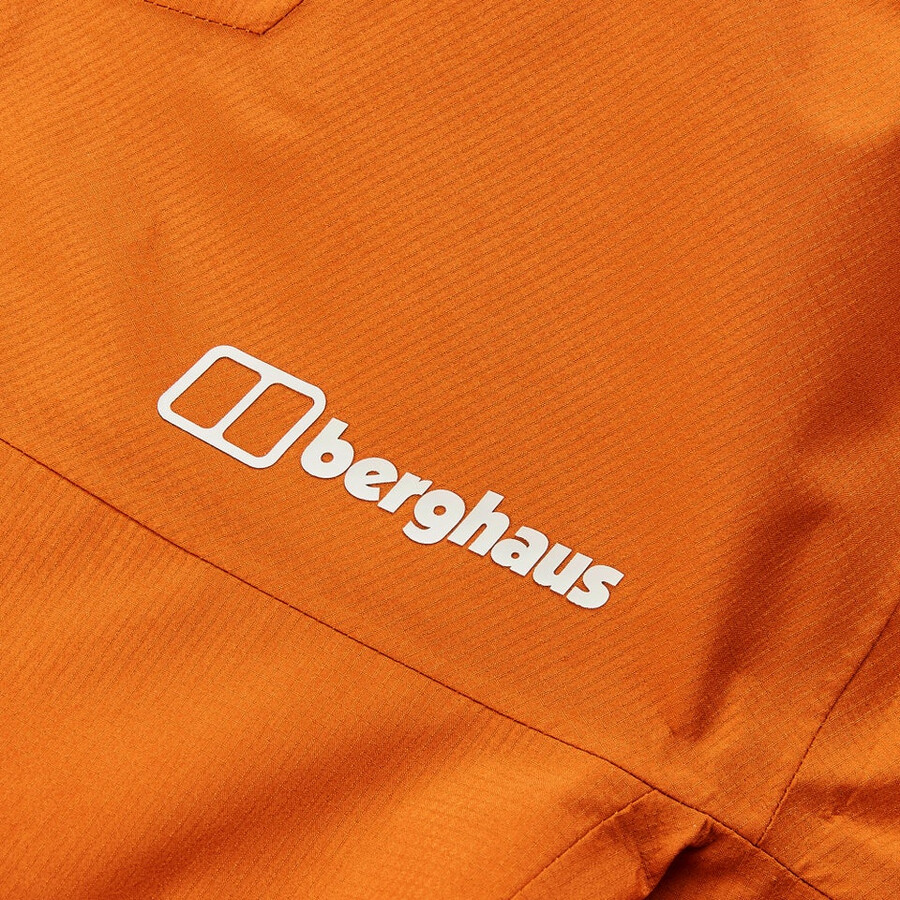 cumbre de mujeres buscador de la chaqueta de gore-tex - naranja berghaus