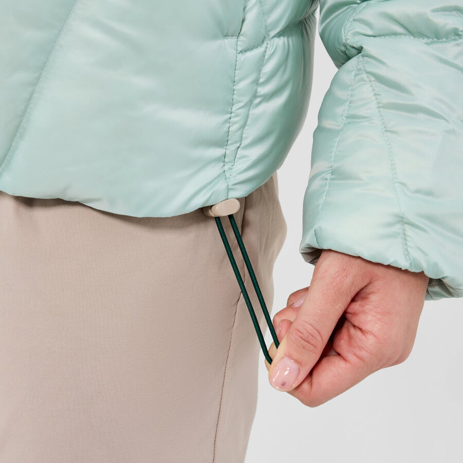 las mujeres del explorador de abajo chaqueta - verde berghaus