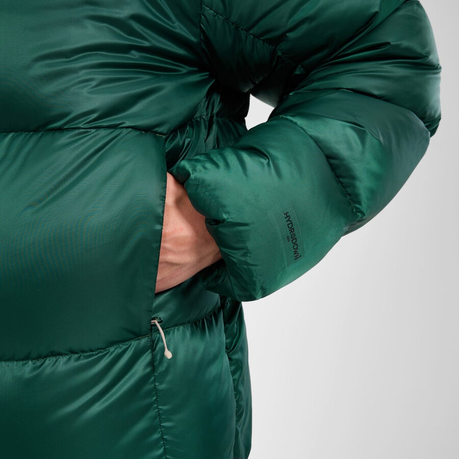 unisex volcanismo abajo chaqueta - verde berghaus