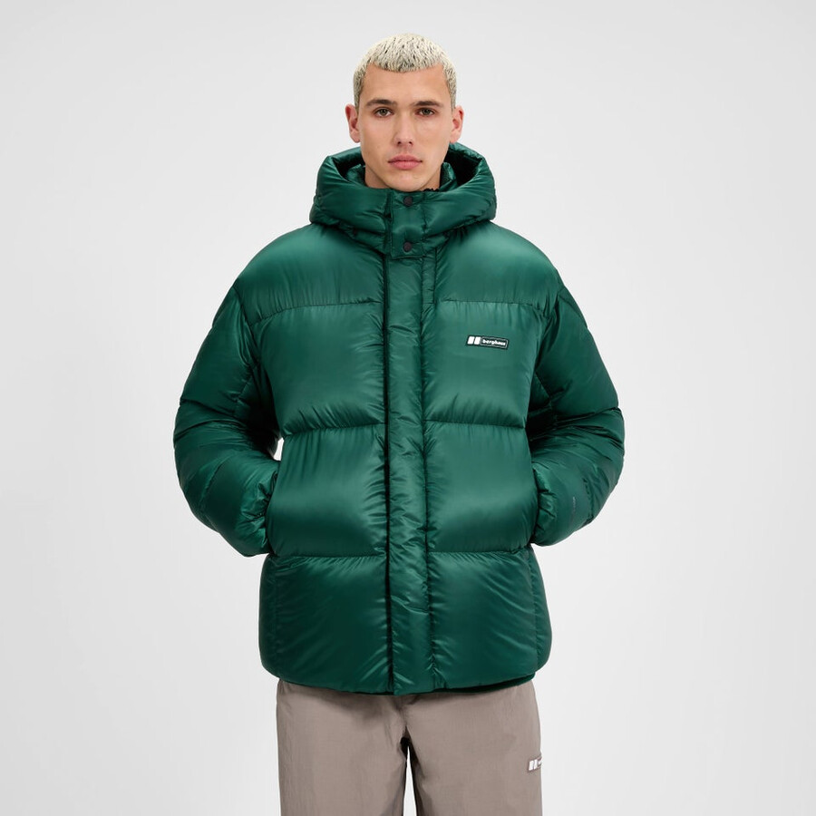 unisex volcanismo abajo chaqueta - verde berghaus